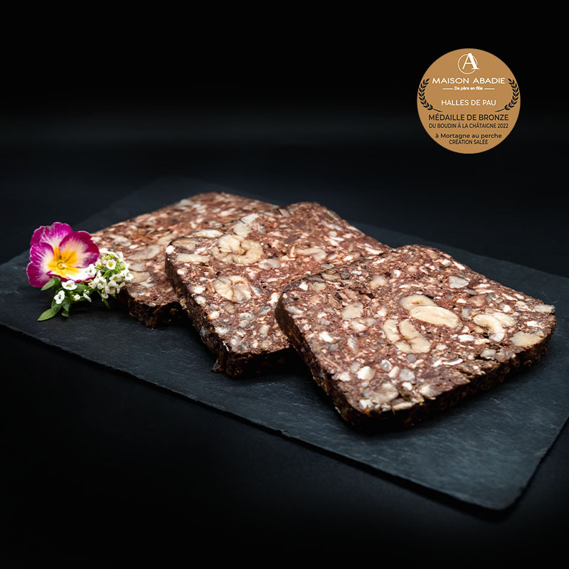 Boudin à la châtaigne