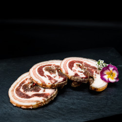 ventreche roulée au piment d'espelette