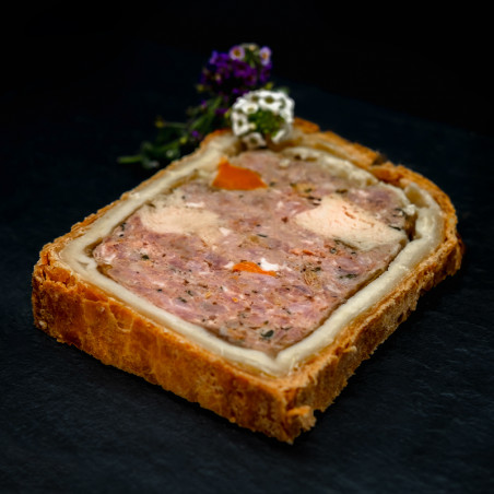 Pâté en croûte poule au pot